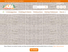 Tablet Screenshot of erzgebirge-geschenke.de